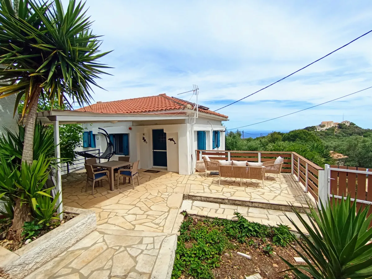 Green Olive House exterior in Askos, Zakynthos